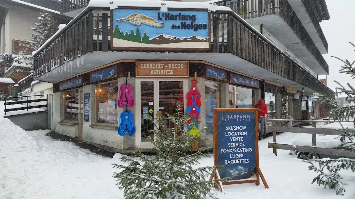 L'Harfang des Neiges, location de ski aux Gets